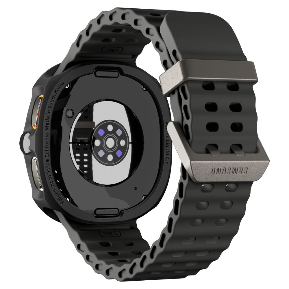 Spigen Liquid Air dėklas Galaxy Watch 8 40mm – juodas -- Samsung Galaxy Watch 8 40mm