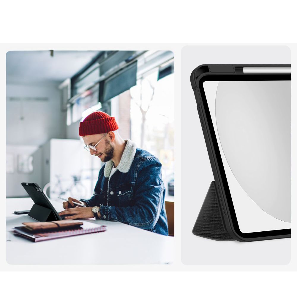 Tech-Protect SC Pen Canvas iPad 10.9 colių dėklas 10 / 2022 / 11" 11 / 2025 - juodas