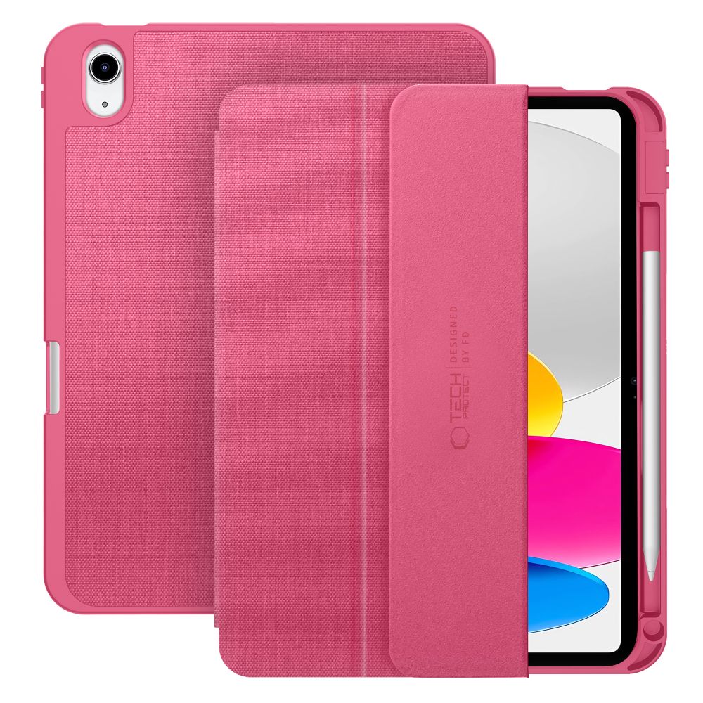 Tech-Protect SC Pen Canvas iPad 10.9 colių 10 / 2022 / 11" 11 / 2025 Case – rožinė