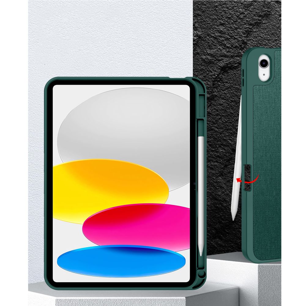 Tech-Protect SC Pen Canvas iPad 10.9 colių dėklas 10 / 2022 / 11" 11 / 2025 - žalia
