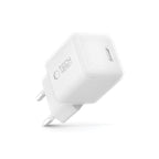 Tech-Protect NCM25 USB-C PD 25W sieninis įkroviklis - baltas -- Cell phone chargers