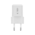 Tech-Protect NCM25 USB-C PD 25W sieninis įkroviklis - baltas -- Cell phone chargers