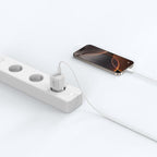 Tech-Protect NCM25 USB-C PD 25W sieninis įkroviklis - baltas -- Cell phone chargers