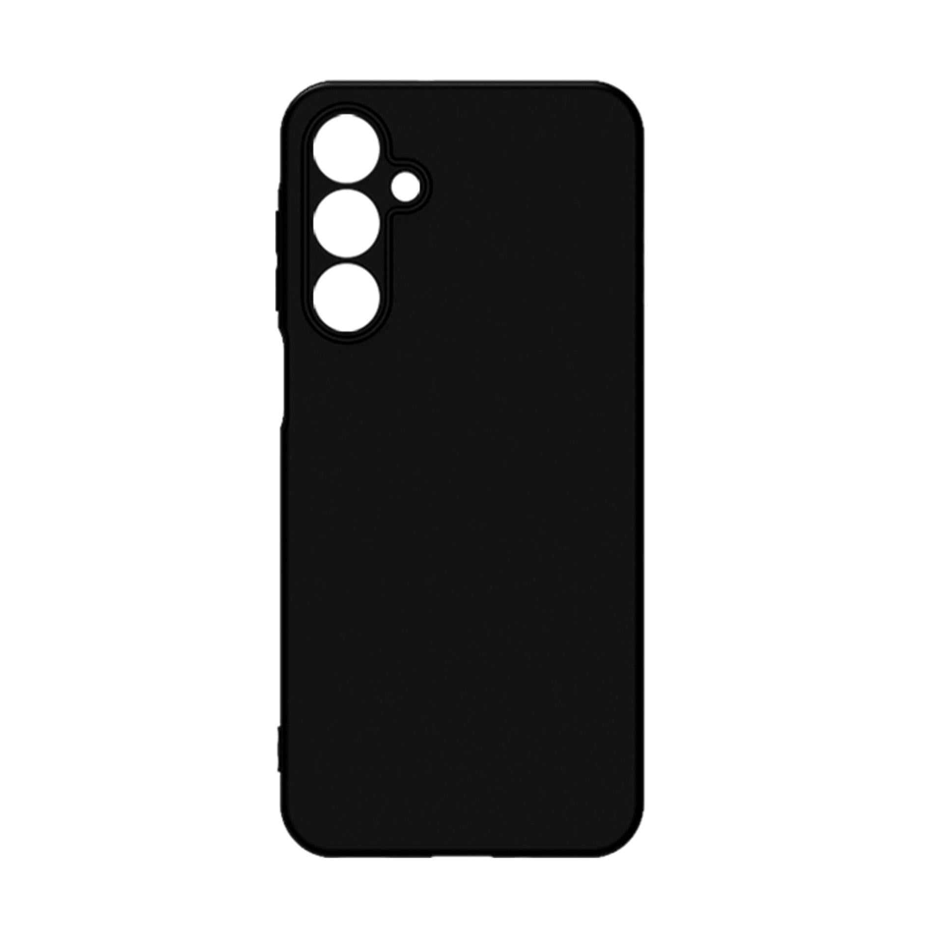 3mk Silicone Case, skirtas Samsung Galaxy A17 5G – juodas -- Samsung Galaxy A17