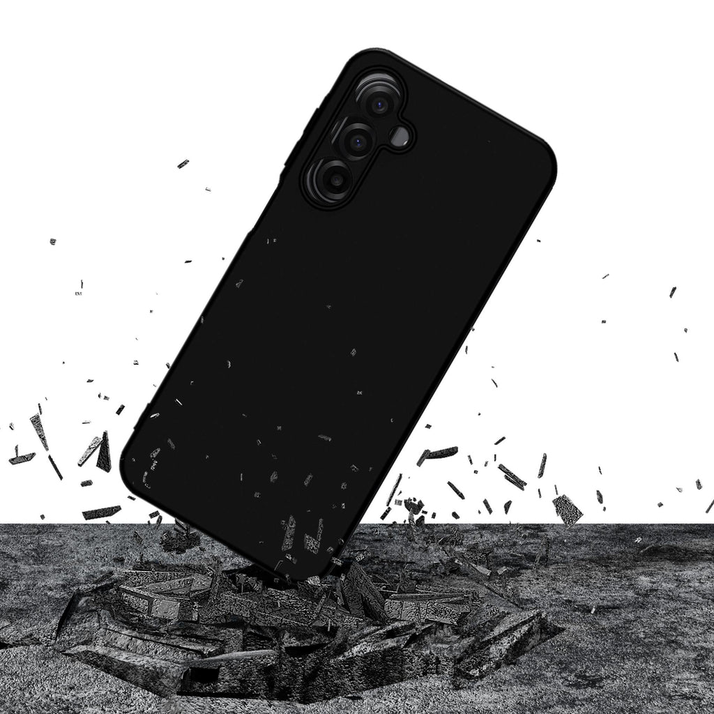 3mk Silicone Case, skirtas Samsung Galaxy A17 5G – juodas -- Samsung Galaxy A17