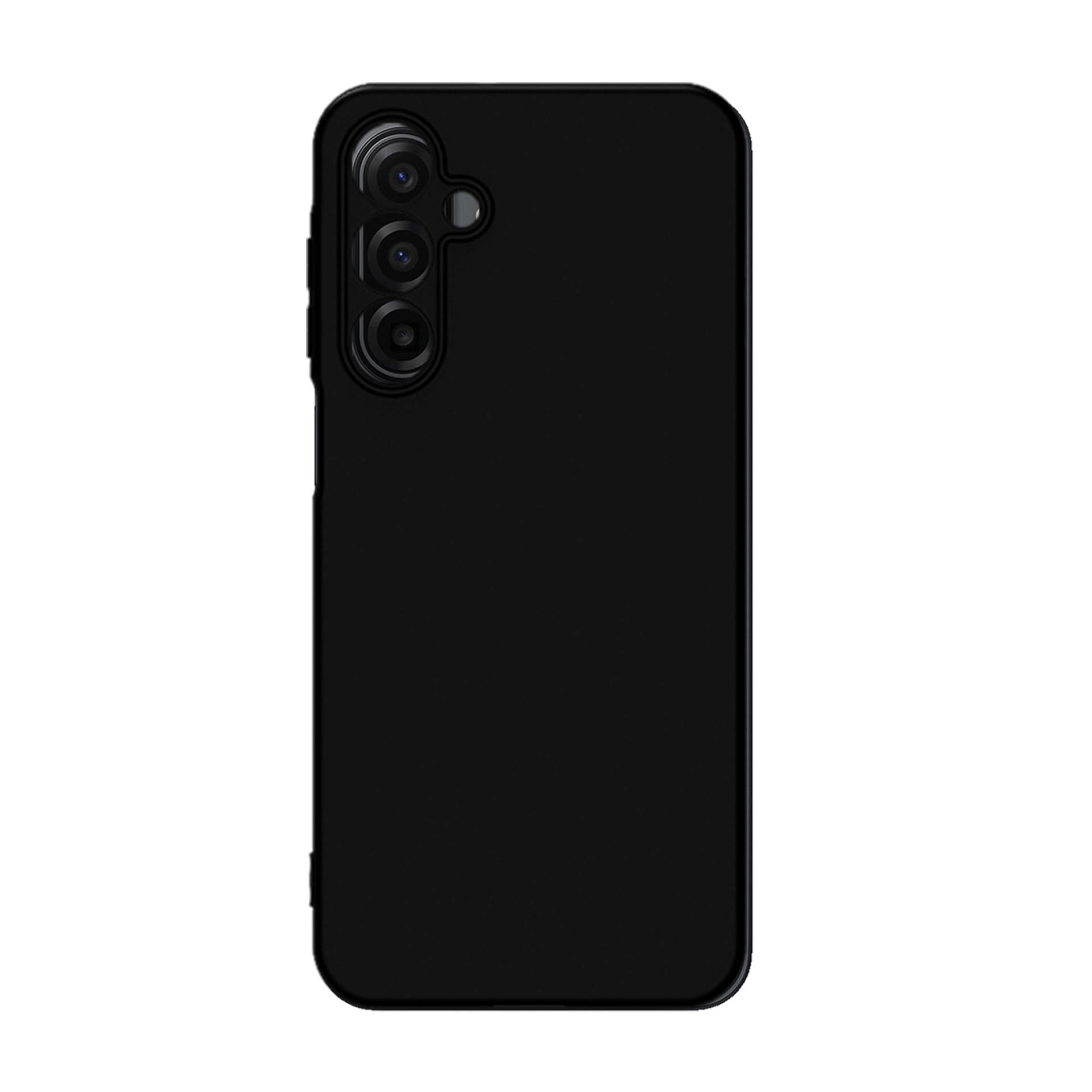 3mk Silicone Case, skirtas Samsung Galaxy A17 5G – juodas -- Samsung Galaxy A17