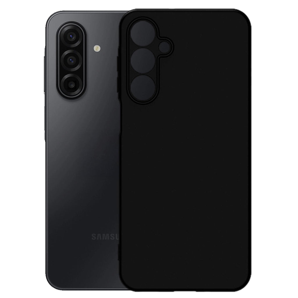 3mk Silicone Case, skirtas Samsung Galaxy A17 5G – juodas -- Samsung Galaxy A17