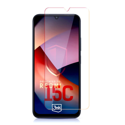 3mk HardGlass grūdintas stiklas Xiaomi Redmi 15C -- Xiaomi Redmi 15C