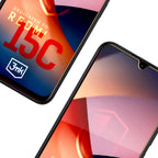 3mk HardGlass grūdintas stiklas Xiaomi Redmi 15C -- Xiaomi Redmi 15C