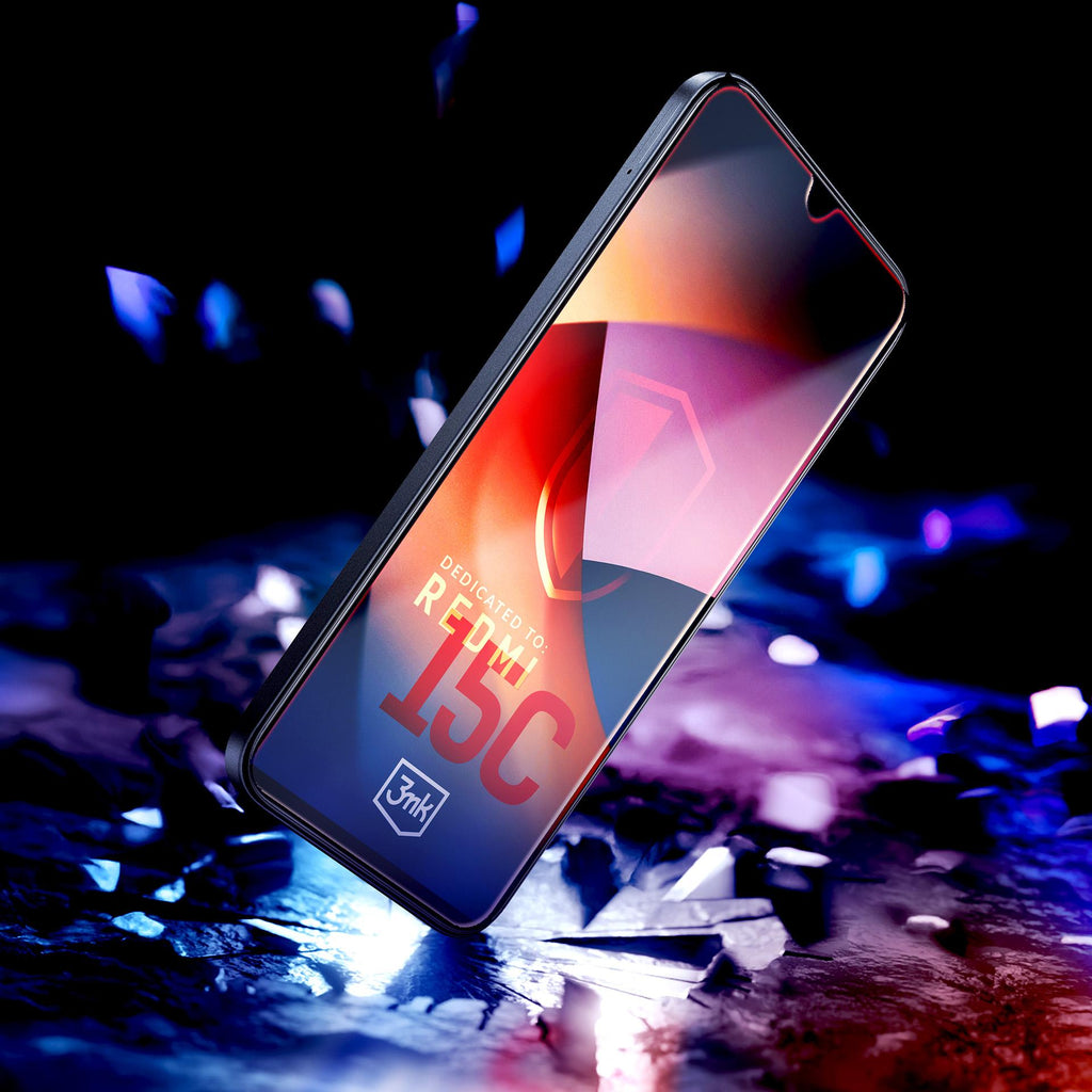 3mk HardGlass grūdintas stiklas Xiaomi Redmi 15C -- Xiaomi Redmi 15C