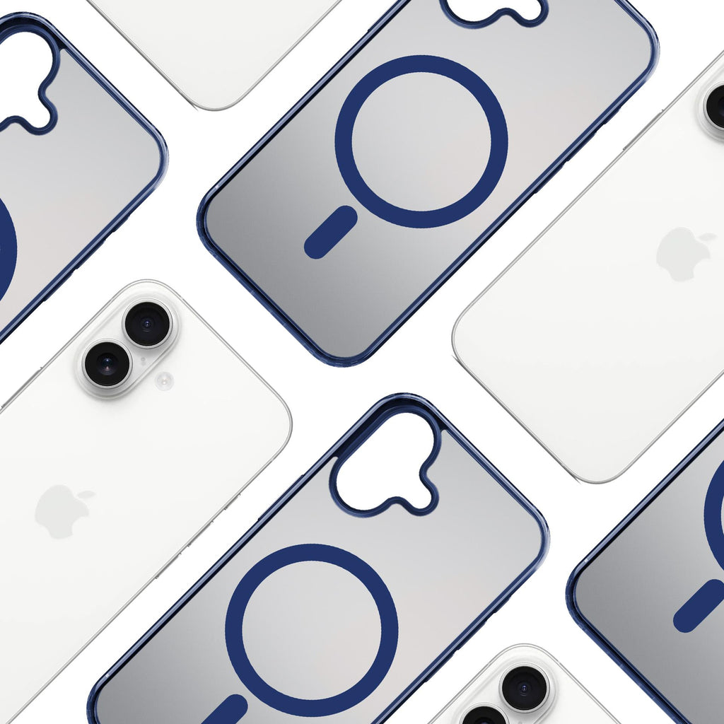 3mk Frosty MagCase, skirtas iPhone 17 - mėlynas -- iPhone 17
