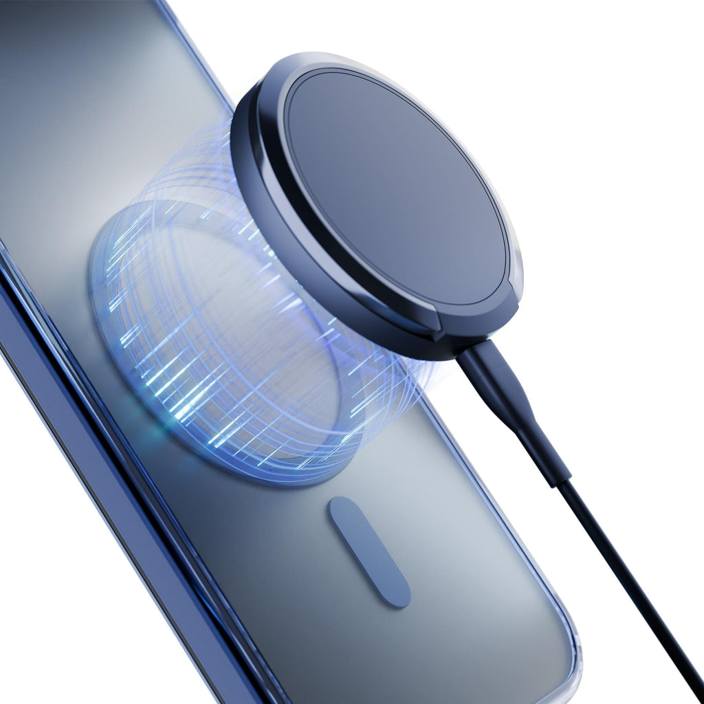 3mk Frosty MagCase, skirtas iPhone 17 - mėlynas -- iPhone 17