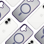 3mk Frosty MagCase skirtas iPhone 17 - Violetinis -- iPhone 17