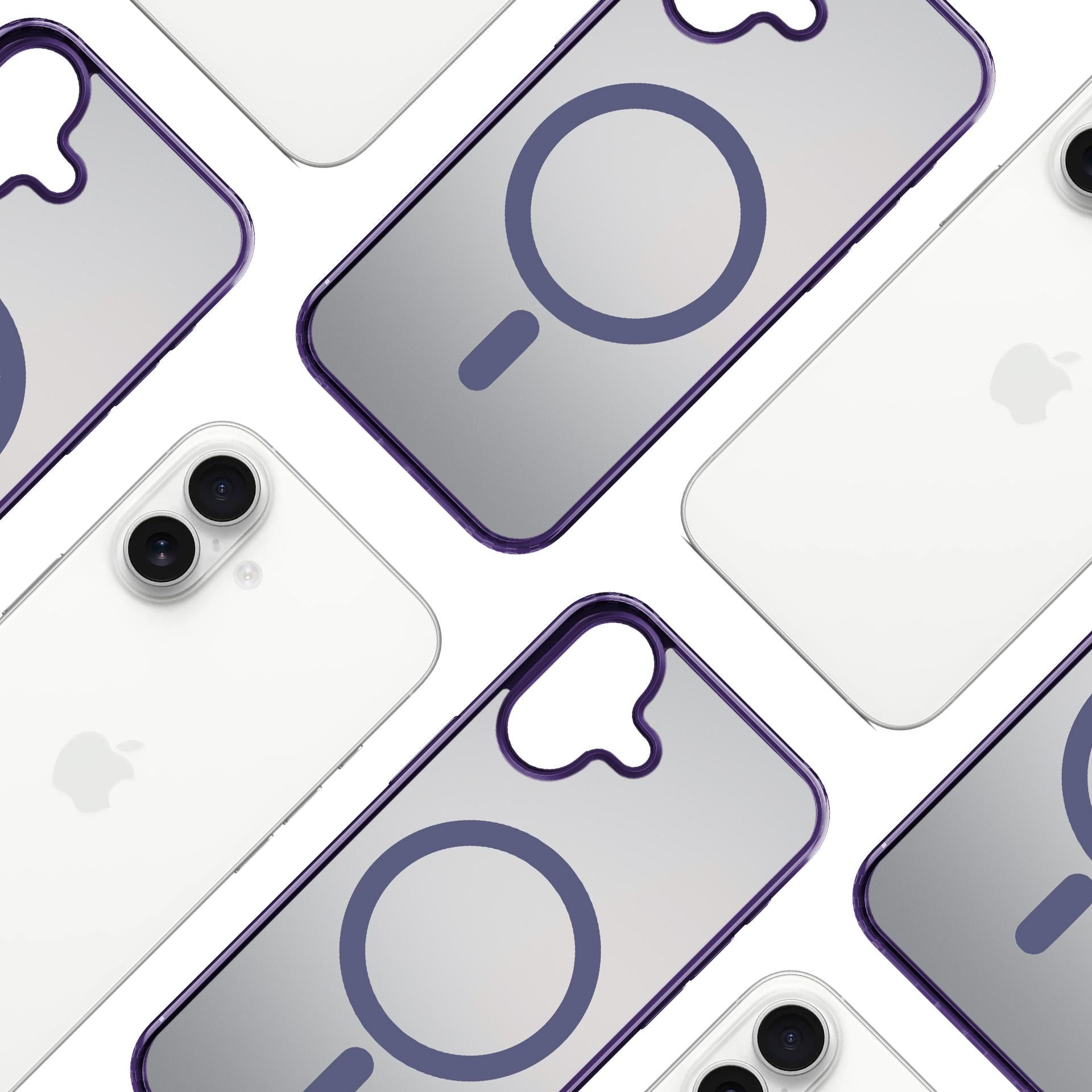 3mk Frosty MagCase skirtas iPhone 17 - Violetinis -- iPhone 17