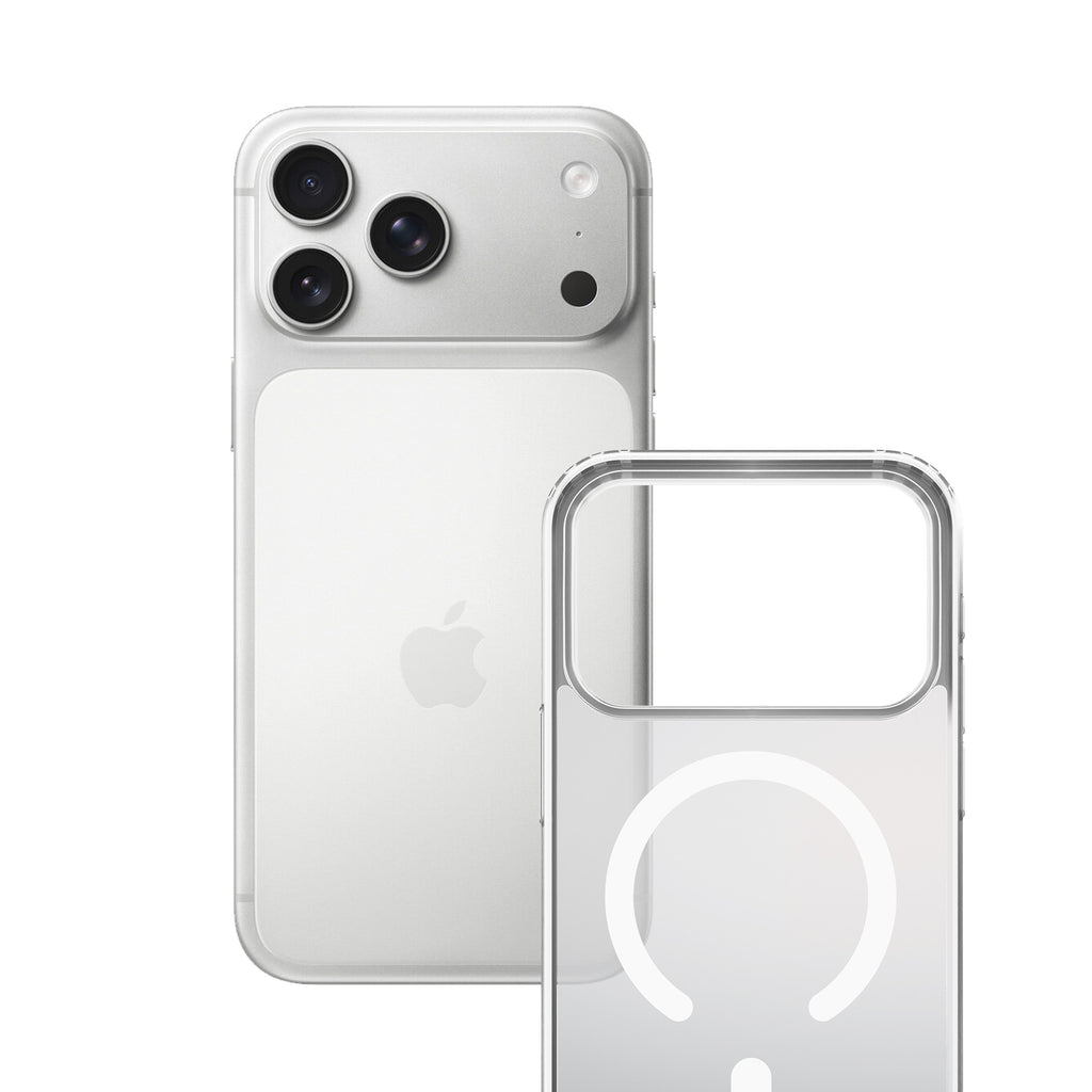 3mk Frosty MagCase, skirtas iPhone 17 Pro – baltas