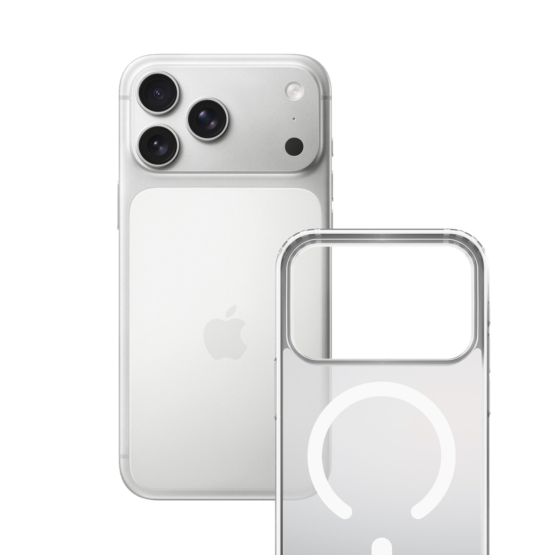 3mk Frosty MagCase, skirtas iPhone 17 Pro – baltas