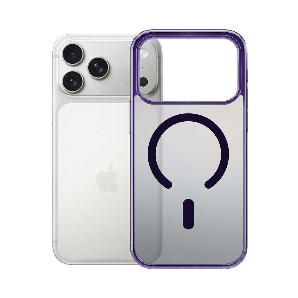 3mk Frosty MagCase, skirtas iPhone 17 Pro – violetinė