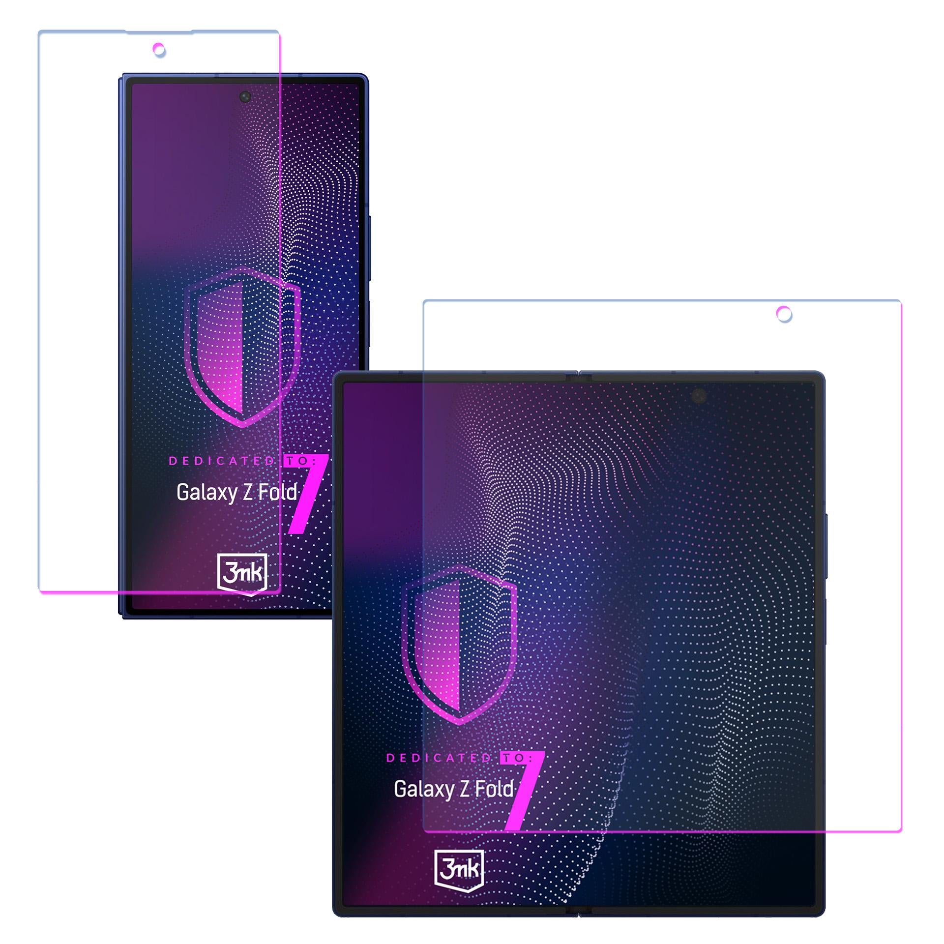3mk SilverProtection+ Folded Edition apsauginė plėvelė, skirta Samsung Galaxy Z Fold 7