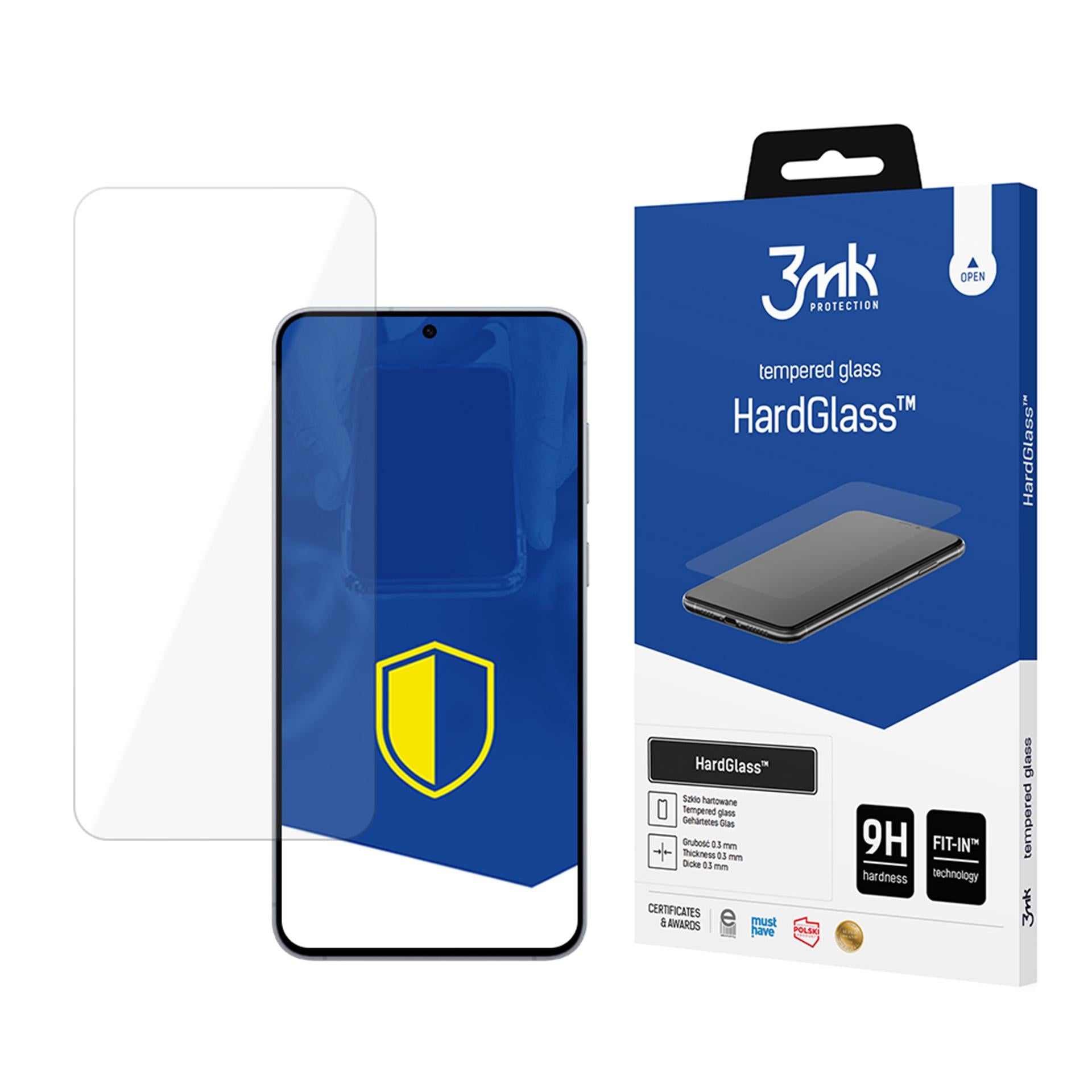 3mk HardGlass grūdintas stiklas, skirtas Samsung Galaxy S25 FE