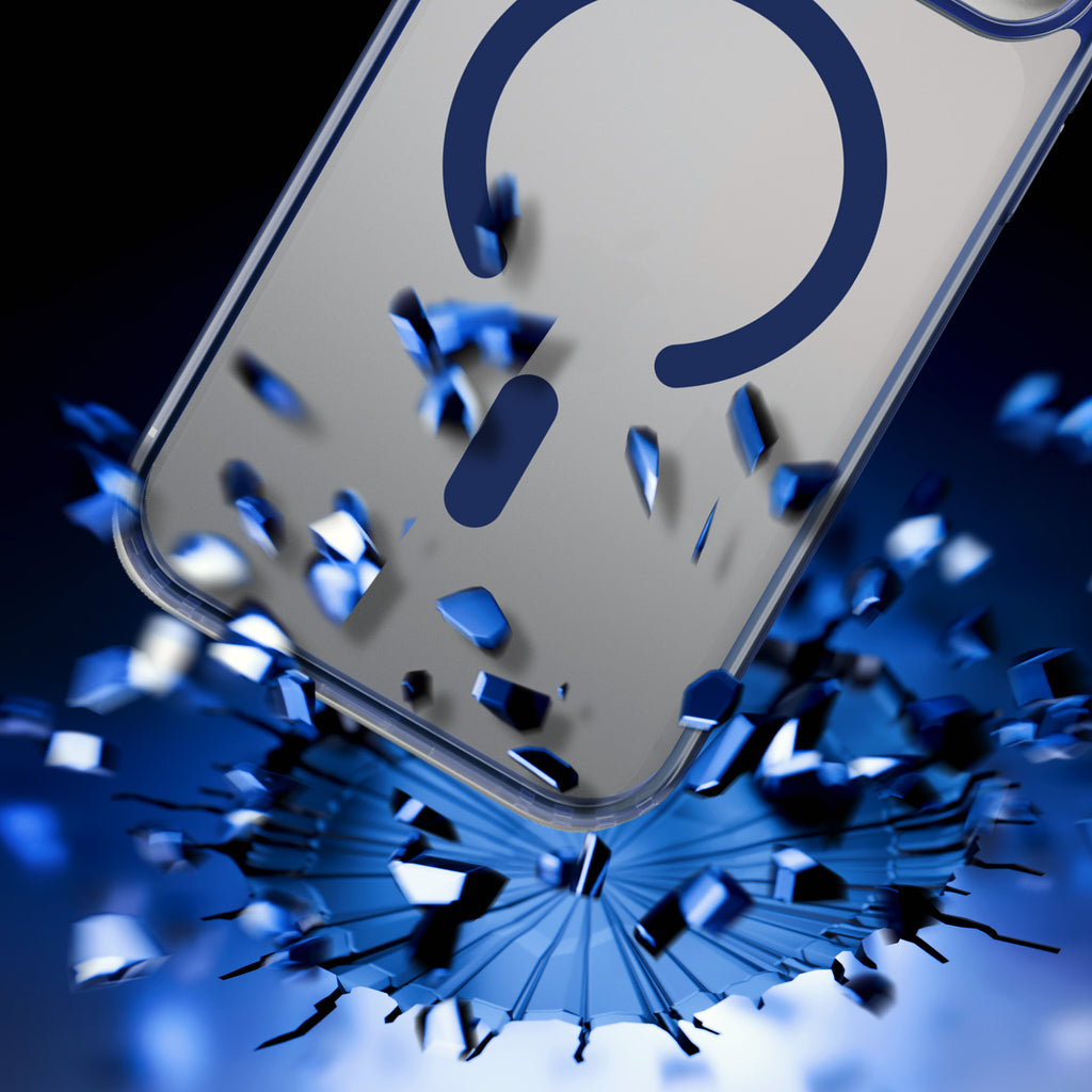 3mk Frosty MagCase, skirtas iPhone 17 Pro – mėlynas