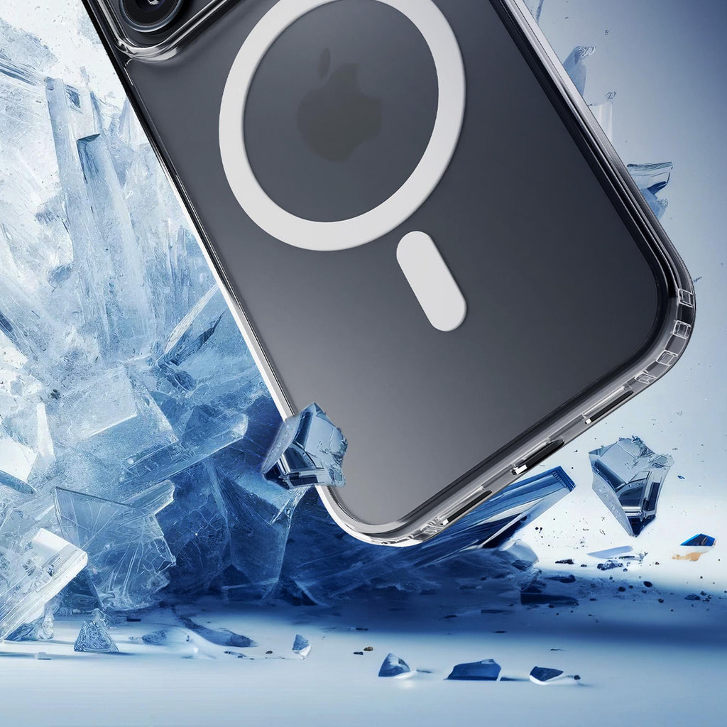 3mk Frosty MagCase, skirtas iPhone 17 - baltas