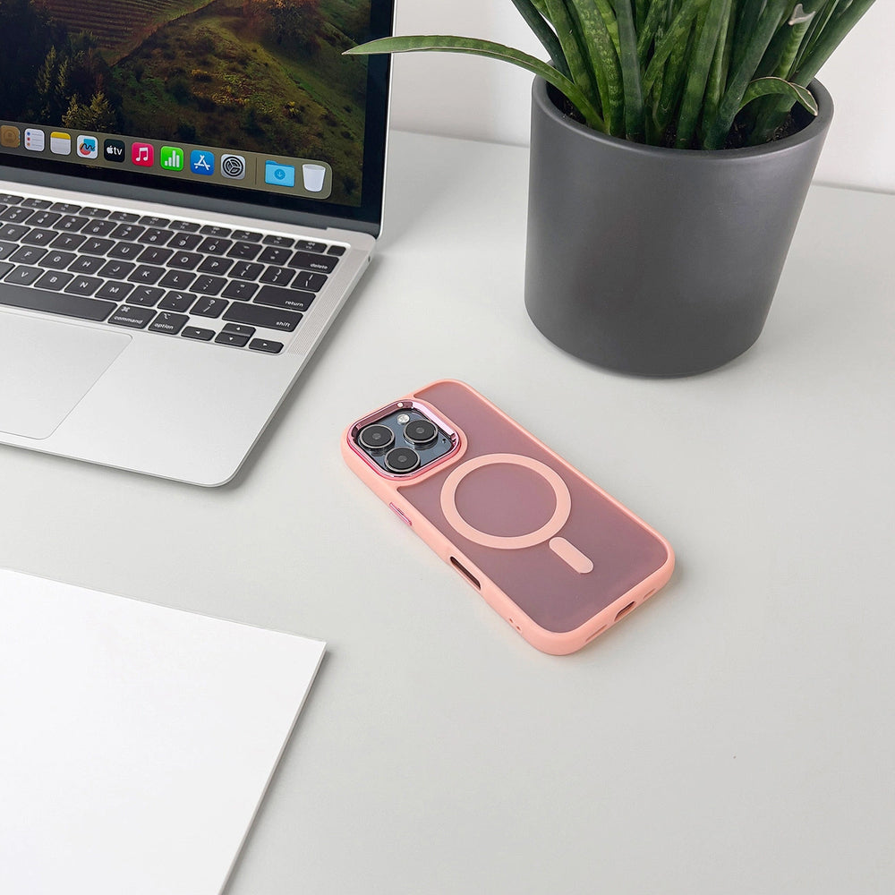 MagSafe madingas dėklas iPhone 17 – rožinis -- iPhone 17