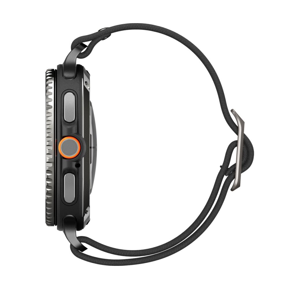 Spigen Fit Lite dirželis, skirtas Samsung Galaxy Watch 40/44/46 mm – juodas