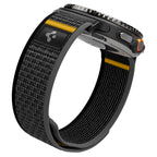 Spigen Athlex oro dirželis, skirtas Samsung Galaxy Watch 40/44/46mm – juoda ir geltona