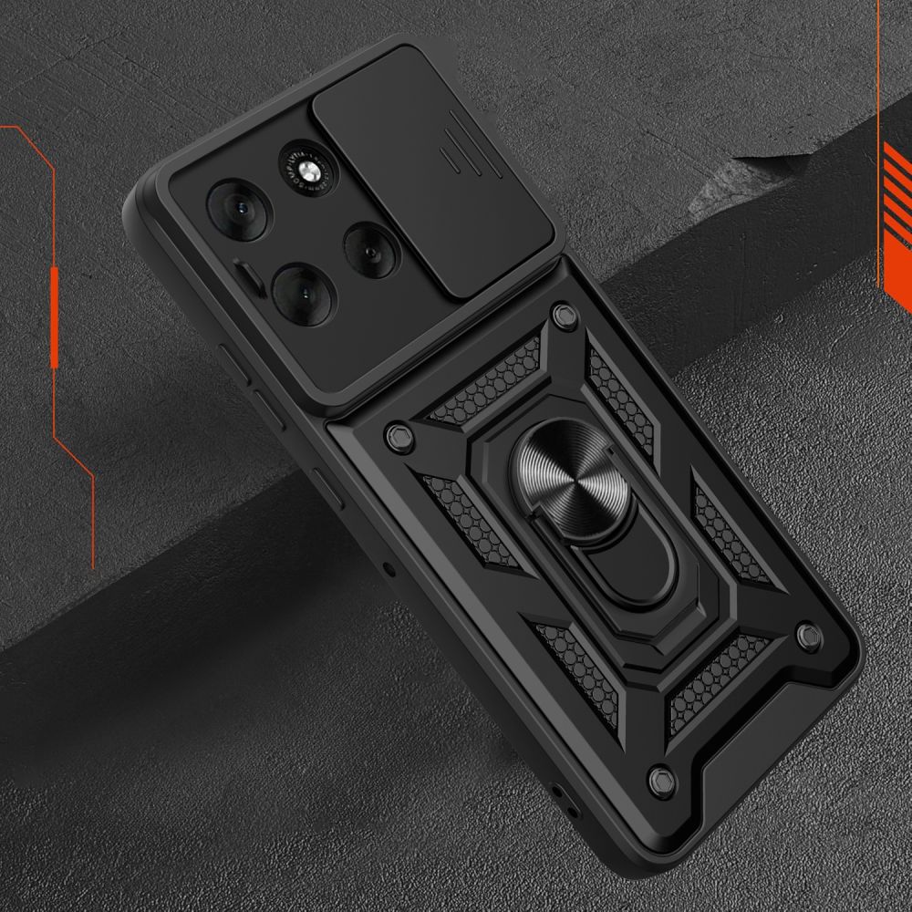 Tech-Protect „CamShield Pro“ dėklas, skirtas Motorola Moto G86 5G – juodas -- Motorola Moto G86 5G