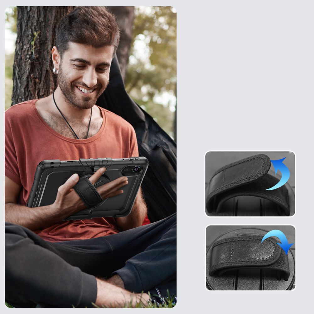 Tech-Protect Solid dėklas Xiaomi Redmi Pad 2 11.0 – juodas