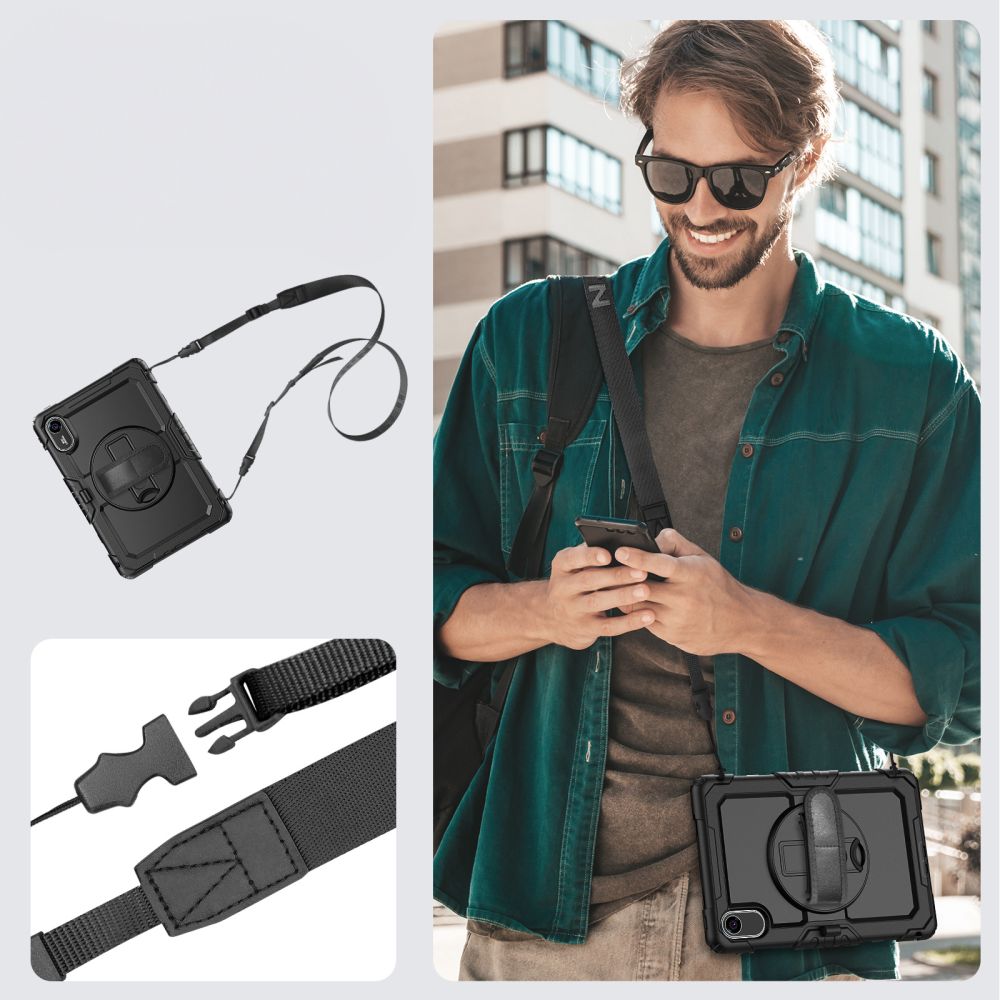 Tech-Protect Solid dėklas Xiaomi Redmi Pad 2 11.0 – juodas