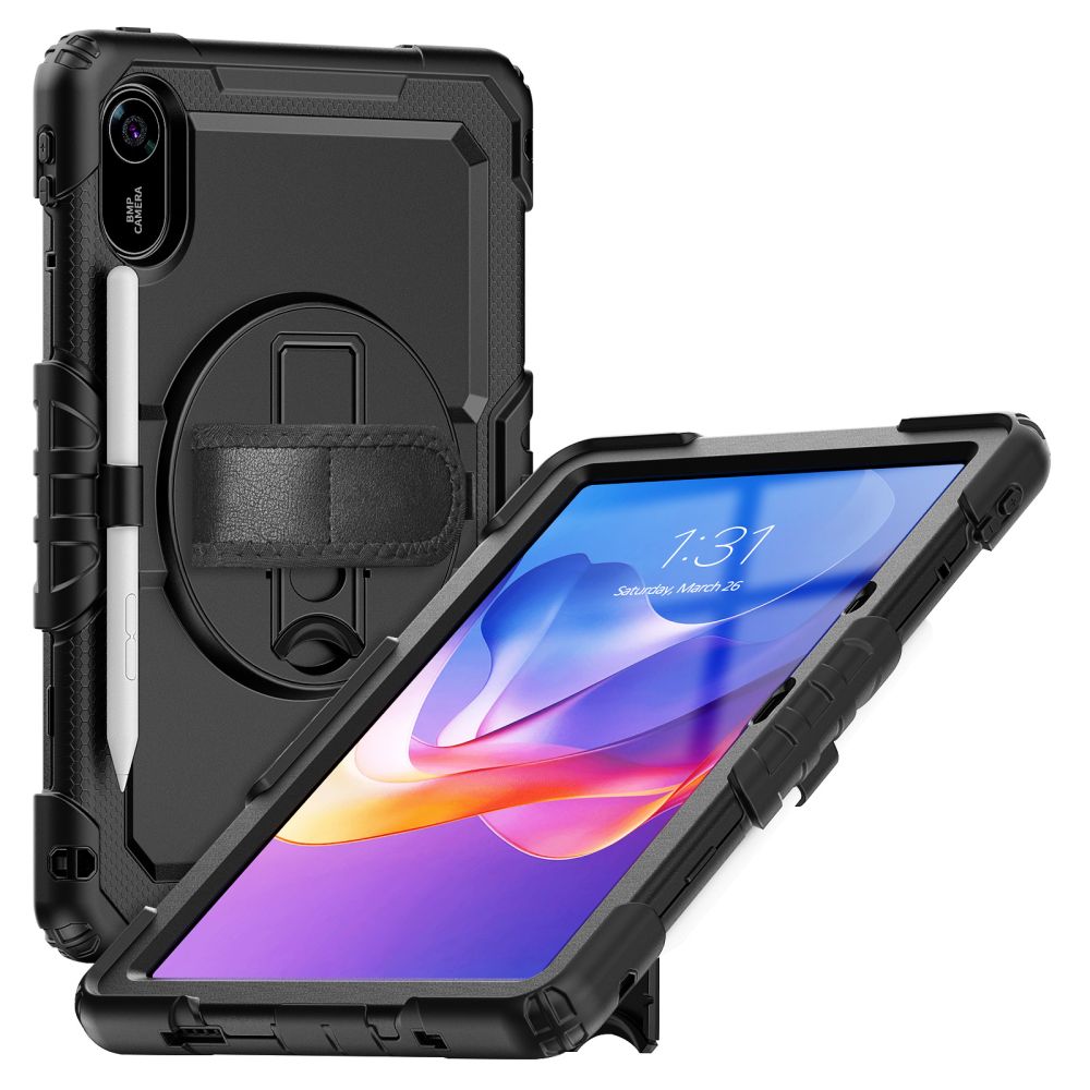 Tech-Protect Solid dėklas Xiaomi Redmi Pad 2 11.0 – juodas -- Xiaomi Redmi Pad 2