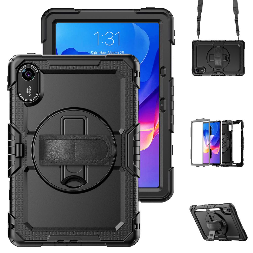 Tech-Protect Solid dėklas Xiaomi Redmi Pad 2 11.0 – juodas -- Xiaomi Redmi Pad 2