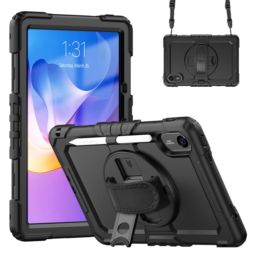Tech-Protect Solid dėklas Xiaomi Redmi Pad 2 11.0 – juodas -- Xiaomi Redmi Pad 2