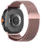 Tech-Protect nerūdijančio plieno dirželis, skirtas Samsung Galaxy Watch 40/44/46 mm – rožinis -- Samsung Galaxy Watch 40