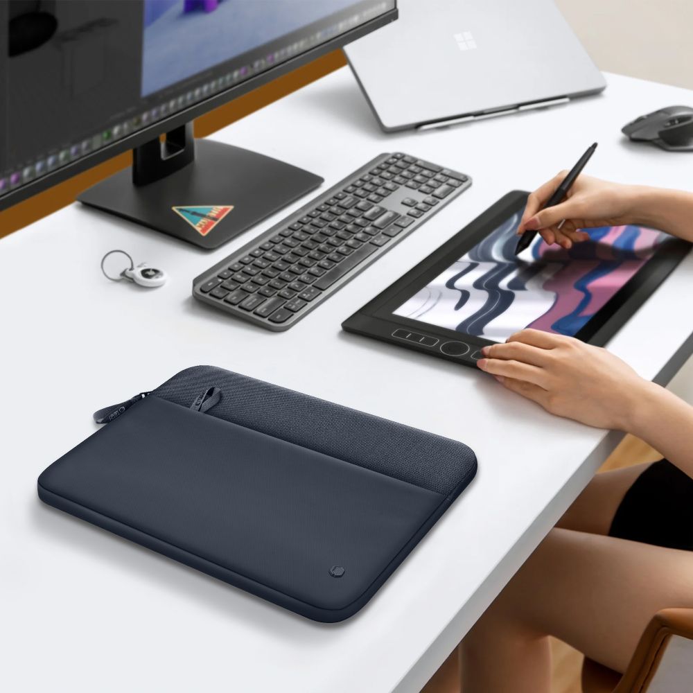 Tech-Protect Sleeve Nešiojamojo Kompiuterio Krepšys 15-16 - Mėlynas -- Laptop Bags