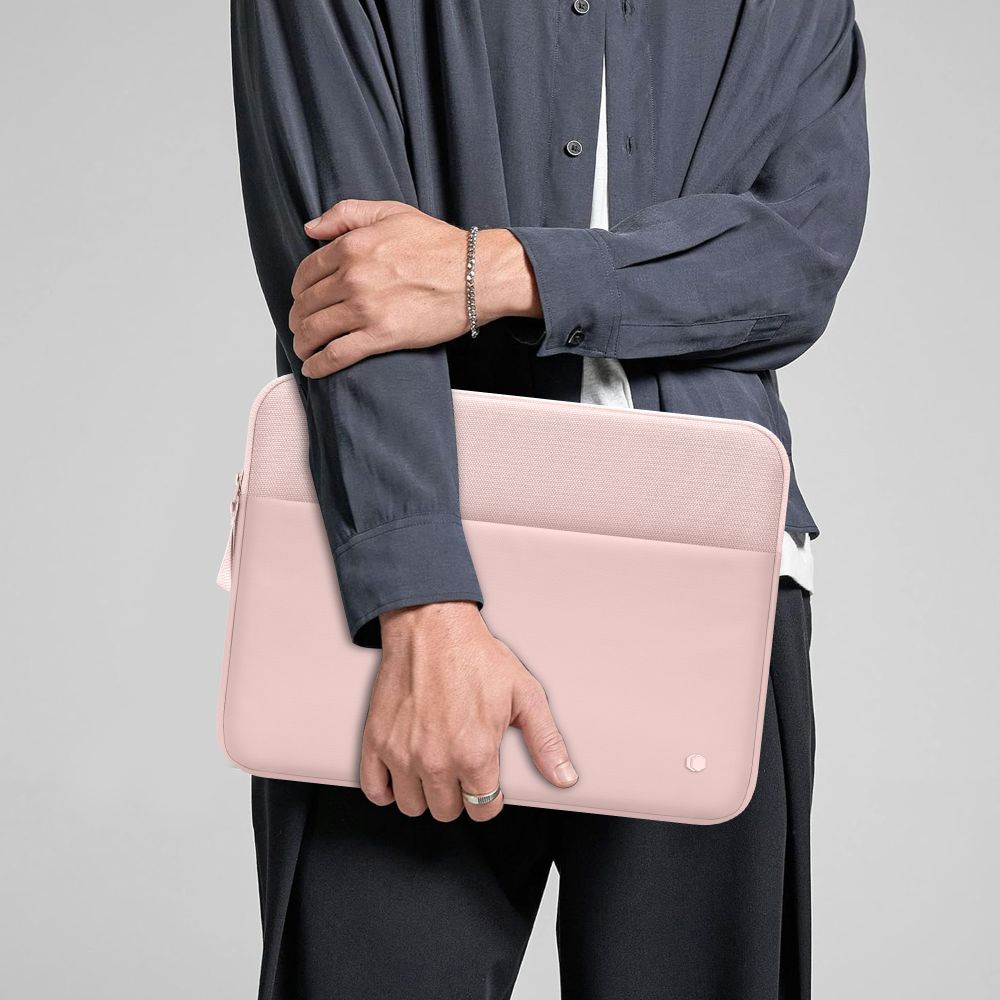 Tech-Protect Sleeve Nešiojamojo Kompiuterio Krepšys 15-16 - Rožinis -- Laptop Bags