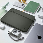 Tech-Protect Sleeve Nešiojamojo Kompiuterio Krepšys 15-16 - Žalias -- Laptop Bags