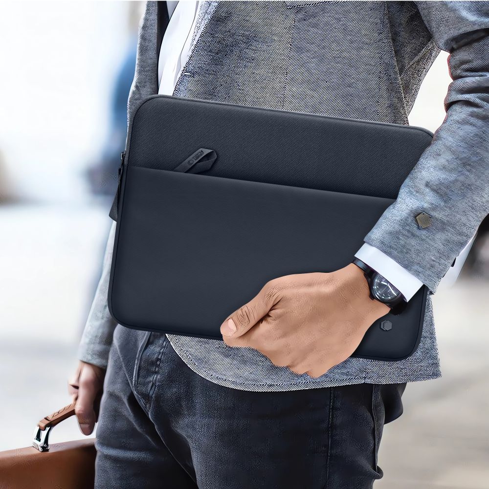 Tech-Protect Sleeve nešiojamojo kompiuterio krepšys 13-14 - Mėlynas -- Laptop Bags