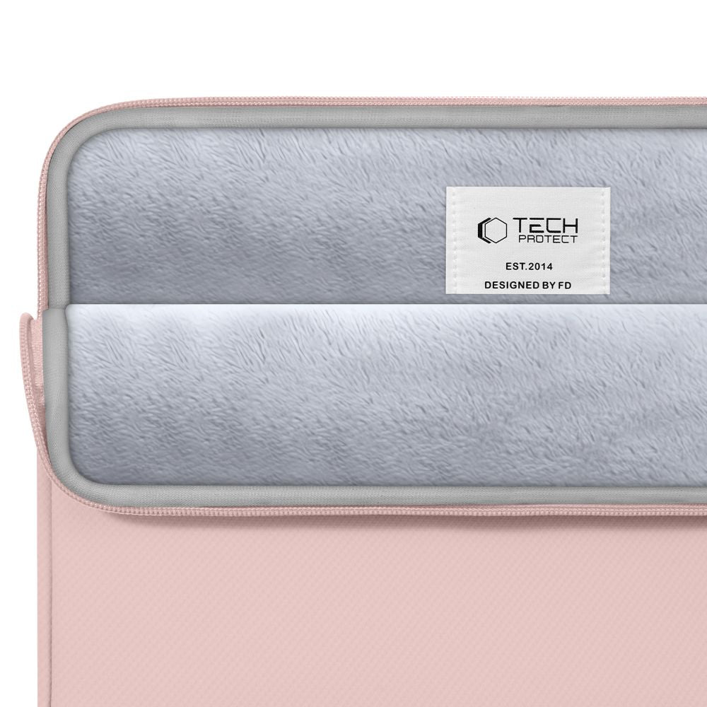 Tech-Protect Sleeve nešiojamojo kompiuterio krepšys 13-14 - Rožinis -- Laptop Bags