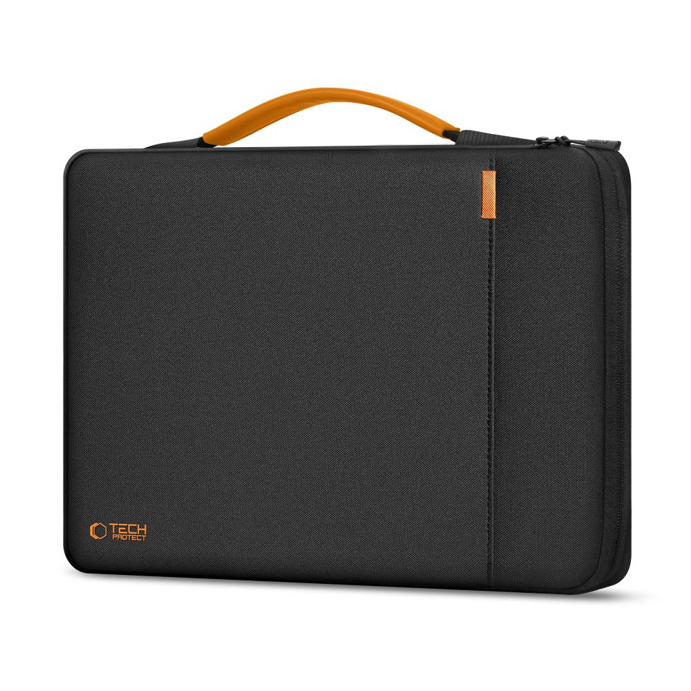 Tech-Protect Defender RS nešiojamojo kompiuterio krepšys 15-16 - Juodas -- Laptop Bags