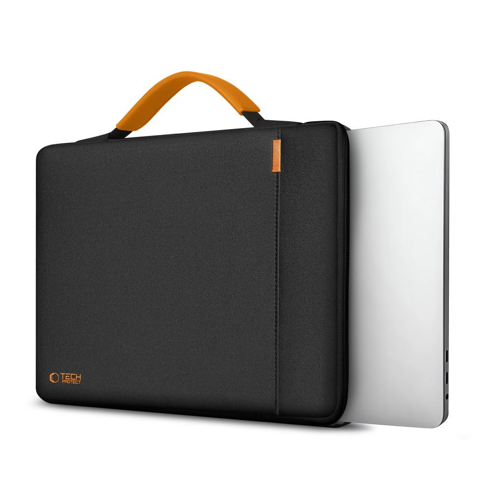 Tech-Protect Defender RS nešiojamojo kompiuterio krepšys 13-14 - Juodas -- Laptop Bags