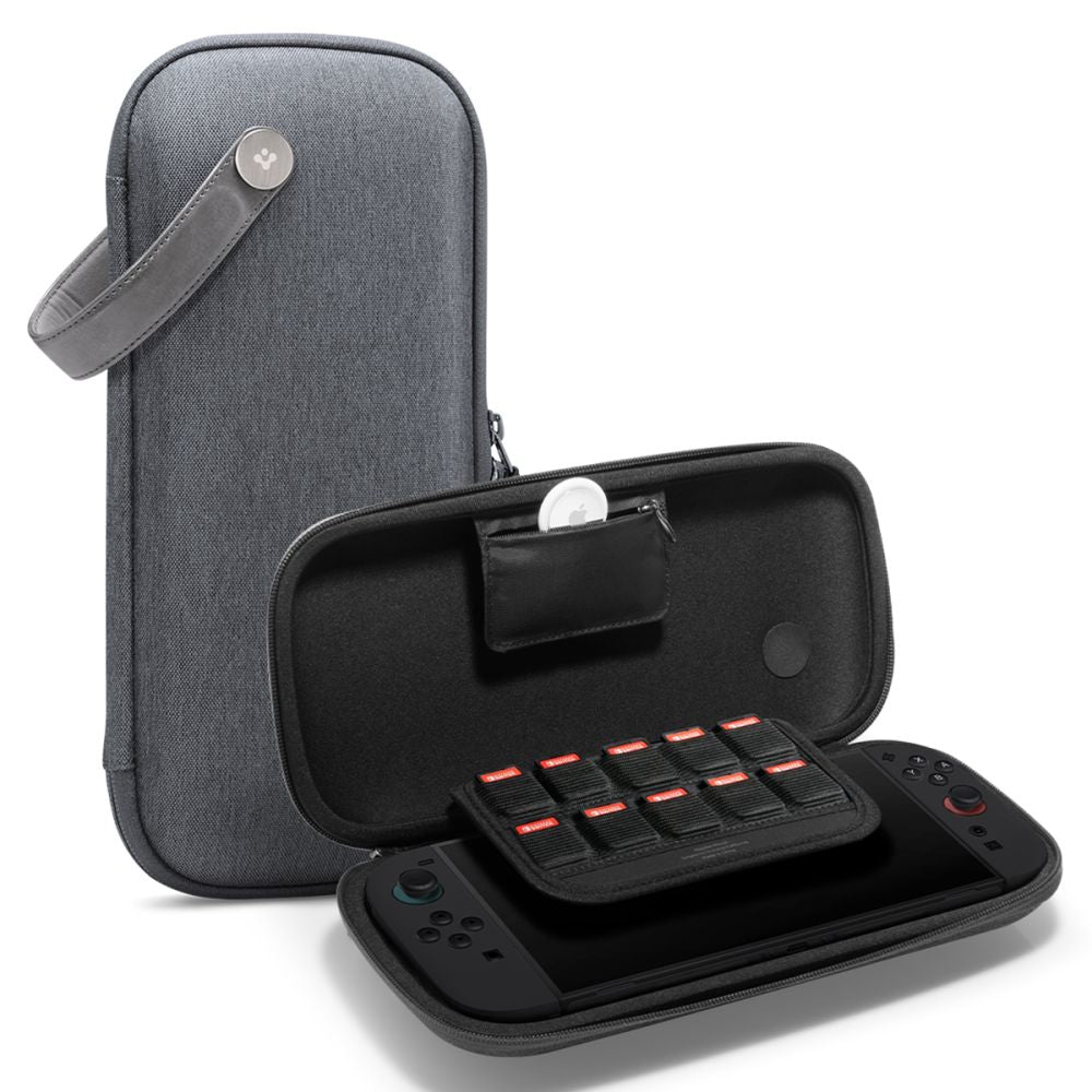 Spigen Klasden Pouch dėklas Nintendo Switch 2 – pilkas -- Cell phone cases and covers