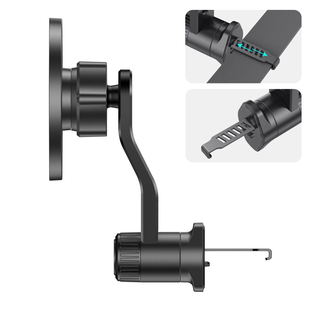 Tech-Protect automobilinis ventiliacijos grotelių laikiklis N56 su MagSafe - juodas -- Cell phone holders