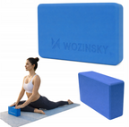 Wozinsky WKDJ-B1 jogo kubas Pilatei ir tempimo pratimams - mėlyna -- Cycling Accessories
