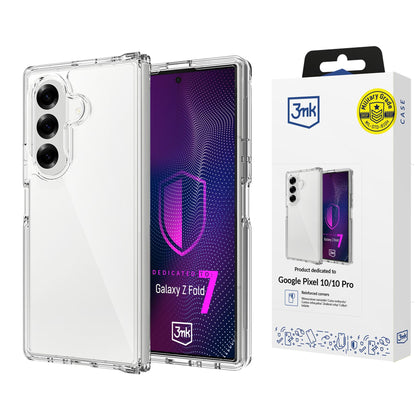 3mk armor dėklas skirtas Samsung Galaxy Z Fold 7 - Transparent