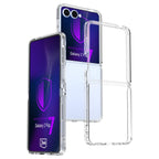 3mk šarvų dėklas, skirtas Samsung Galaxy Z Flip 7 – skaidrus