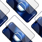 Matinis grūdintas stiklas 3mk HardGlass Matt Max skirtas Apple Iphone 17 Pro