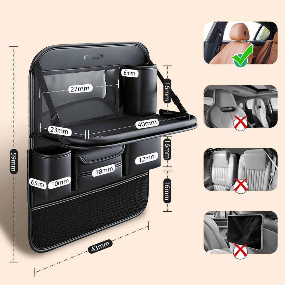 Tech-Protect UCA100 automobilių tvarkyklė - juoda -- Other phone accessories