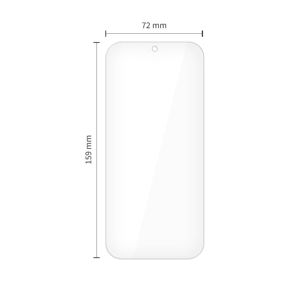 Tech-Protect Glass Fit+ stiklas Pixel 9 Pro XL, 2 vnt. -- Google Pixel 9 Pro XL / Google Pixel 10 Pro XL